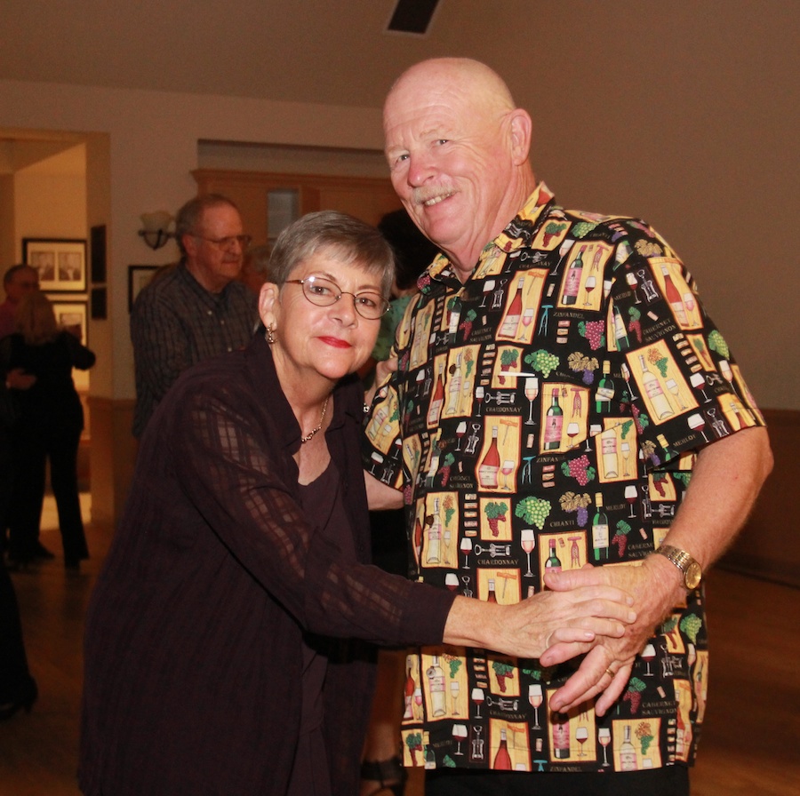 Dancing at the Fullerton Elks Ledge 1/26/2013