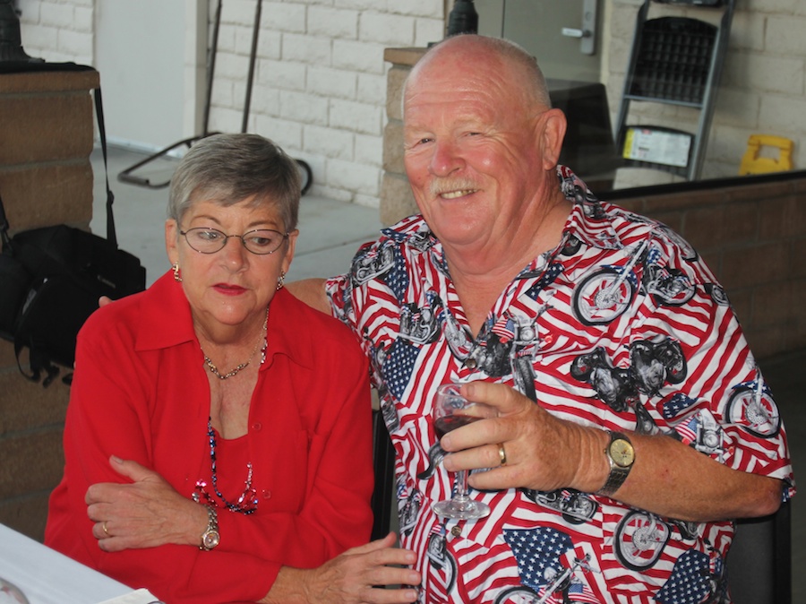 Send off for Brian and Jan July 2014