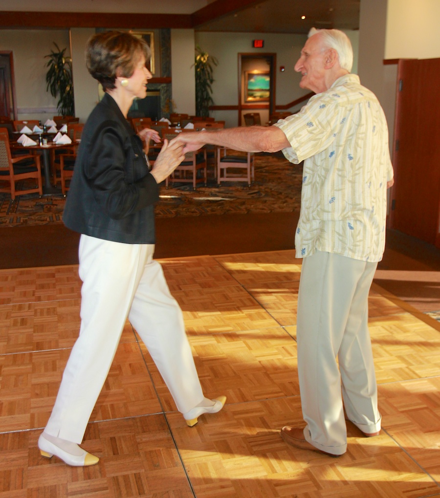 Dinner dancing at Old Ranch July 2014