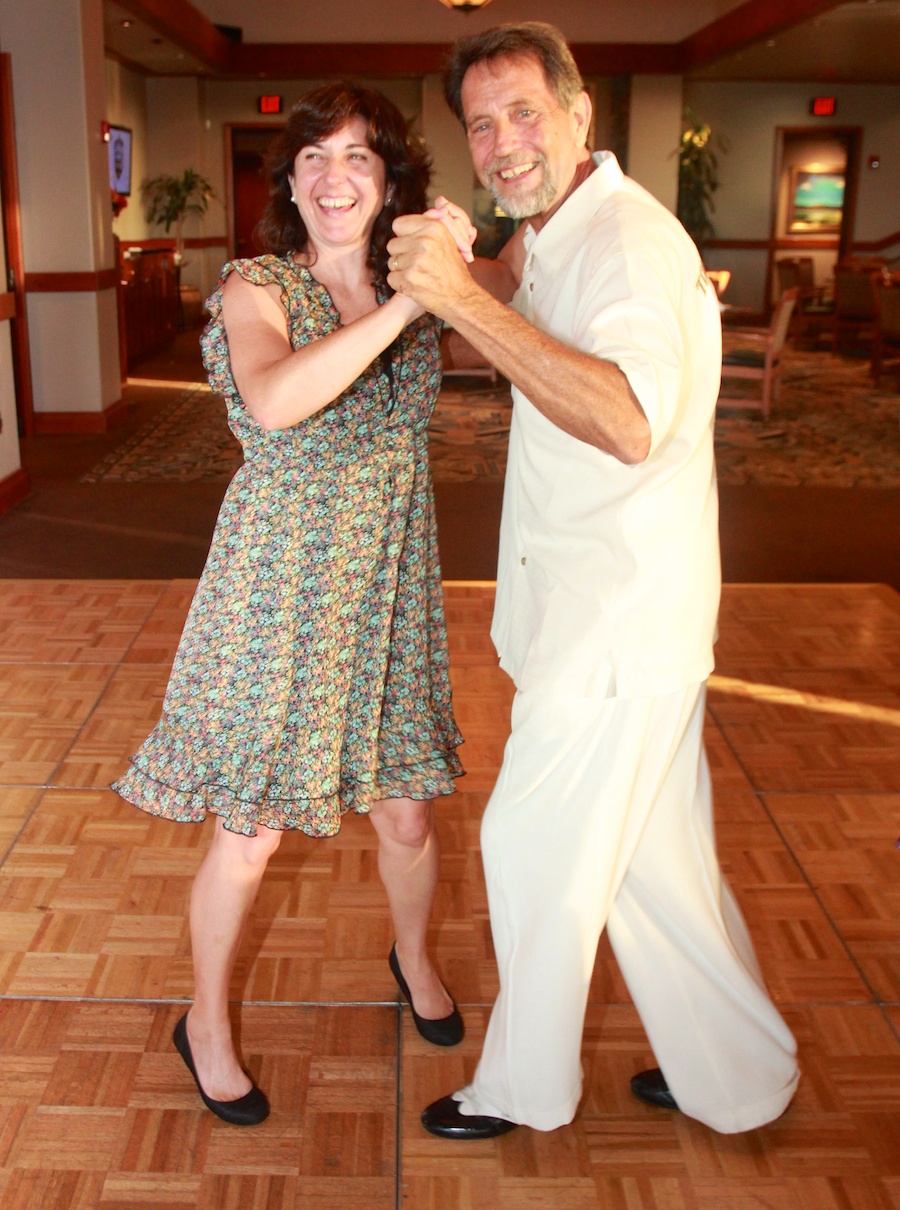 Dinner dancing at Old Ranch July 2014