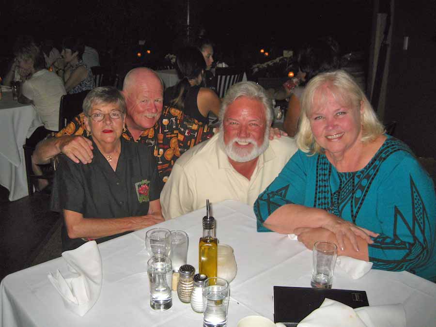 Dining with the Graham's at Il Garage at Park Avenue July 2014