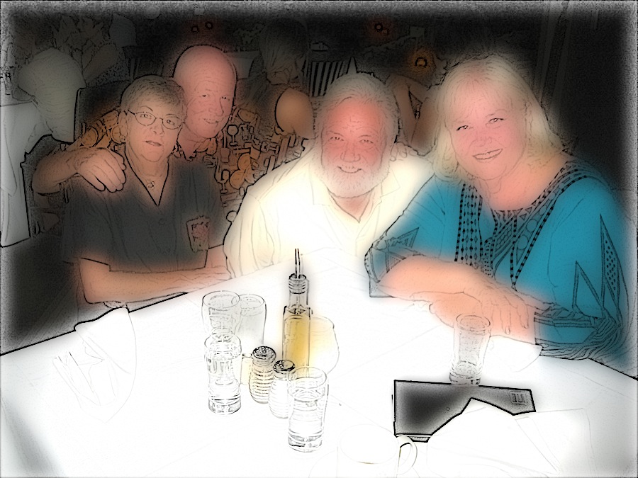 Dining with the Graham's at Il Garage at Park Avenue July 2014