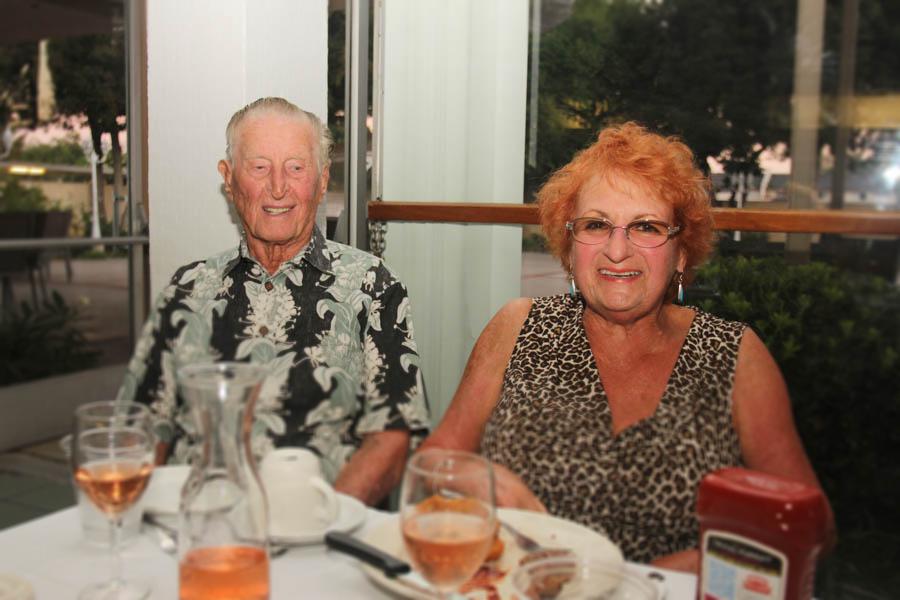 Celebrating Marcia's birthday at Santa Ana Elks
