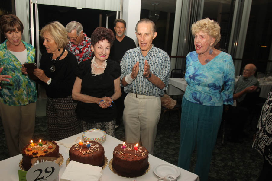 Celebrating Marcia's birthday at Santa Ana Elks