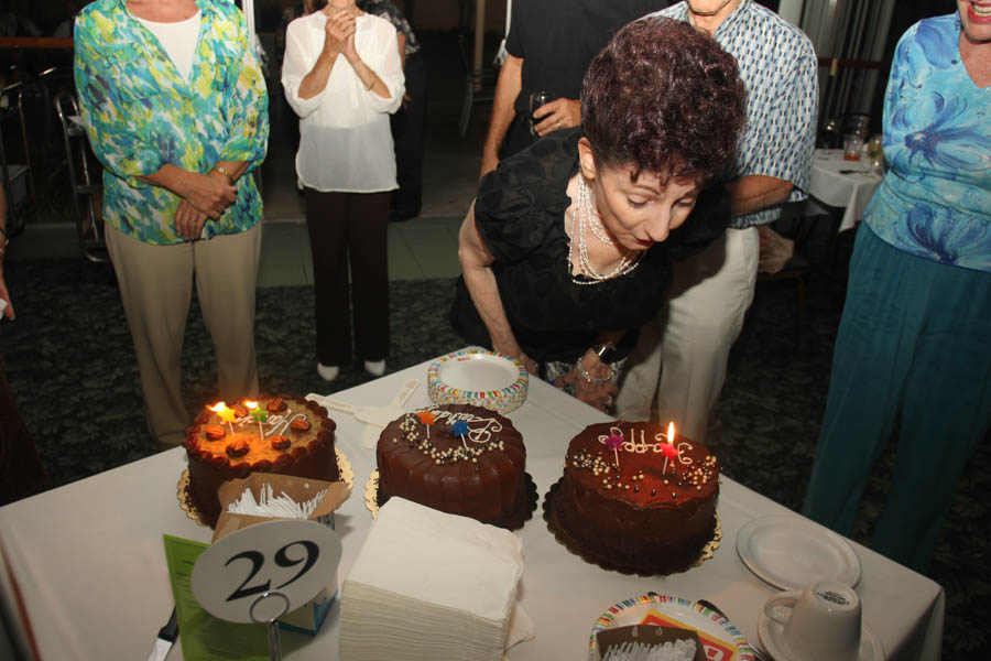 Celebrating Marcia's birthday at Santa Ana Elks