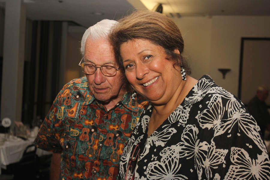 Celebrating Marcia's birthday at Santa Ana Elks