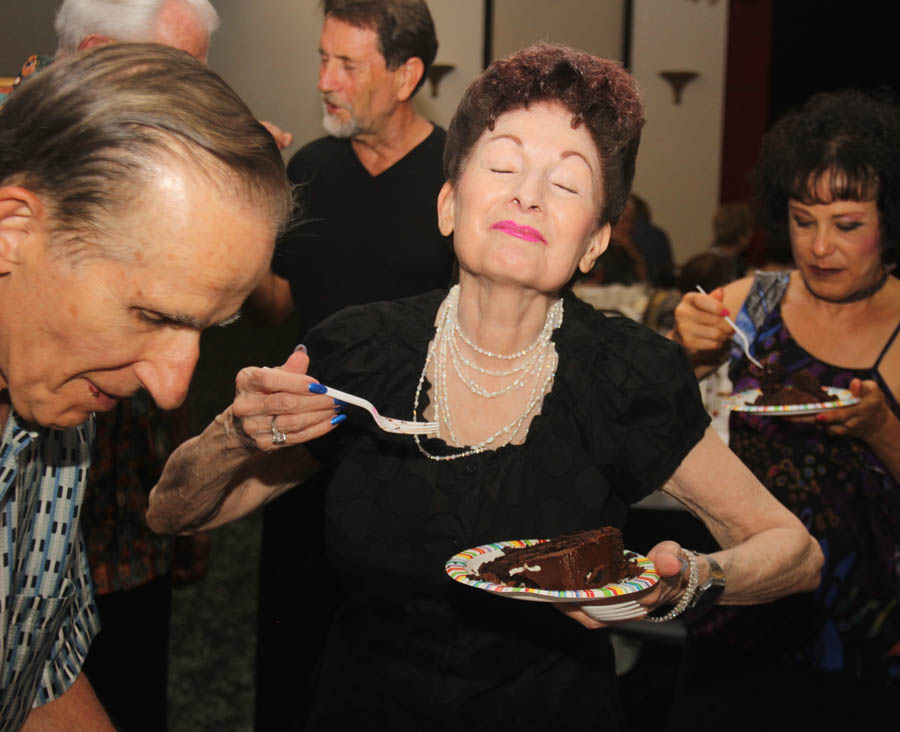 Celebrating Marcia's birthday at Santa Ana Elks