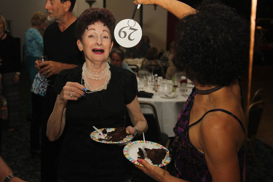 Celebrating Marcia's birthday at Santa Ana Elks