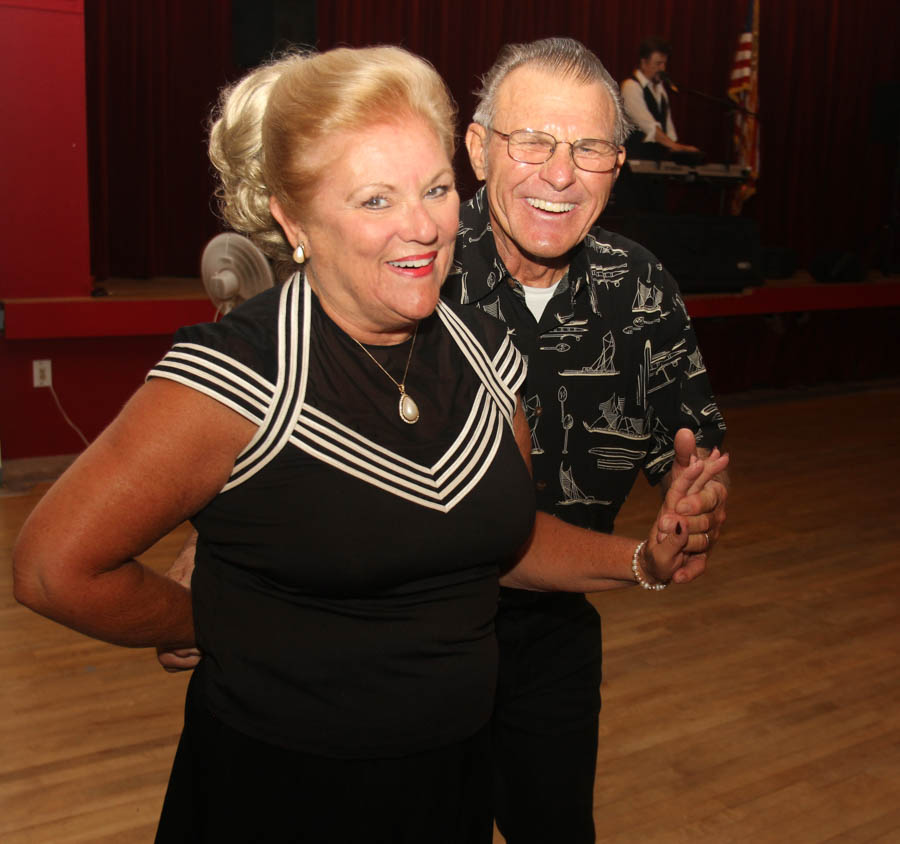 Celebrating Marianne's birthday at the Santa Ana Elks on Italian Night