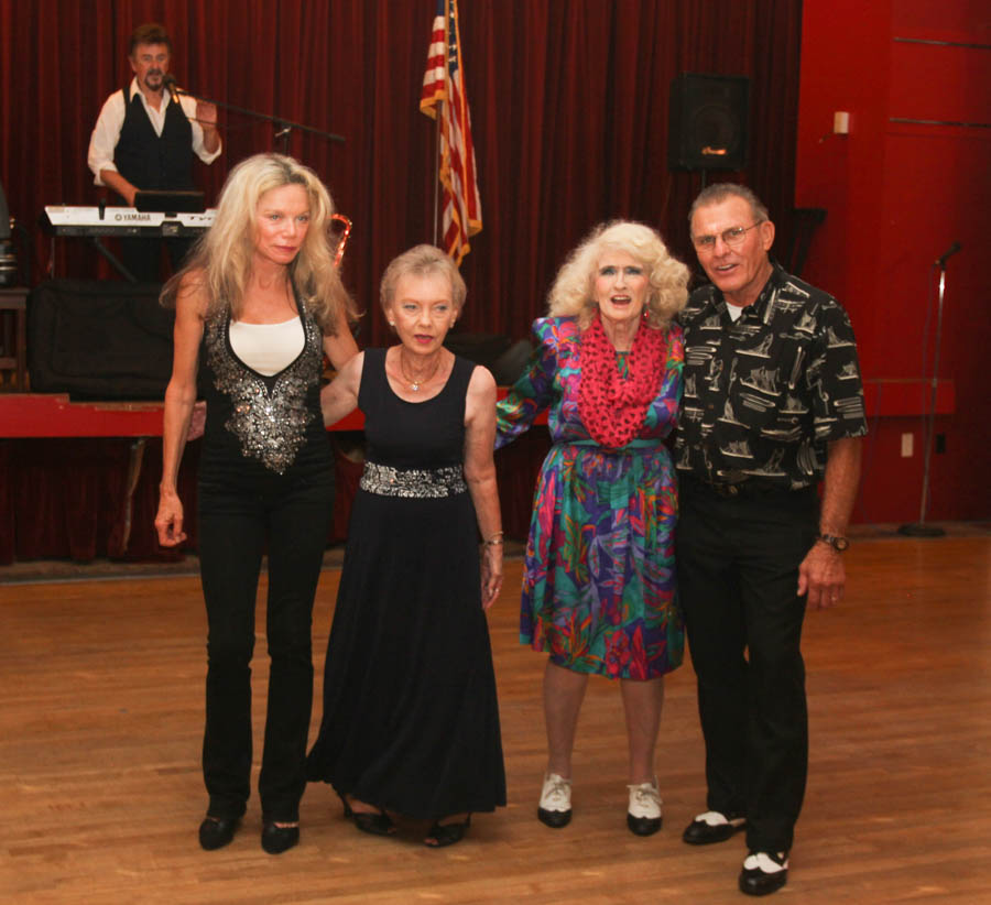 Celebrating Marianne's birthday at the Santa Ana Elks on Italian Night