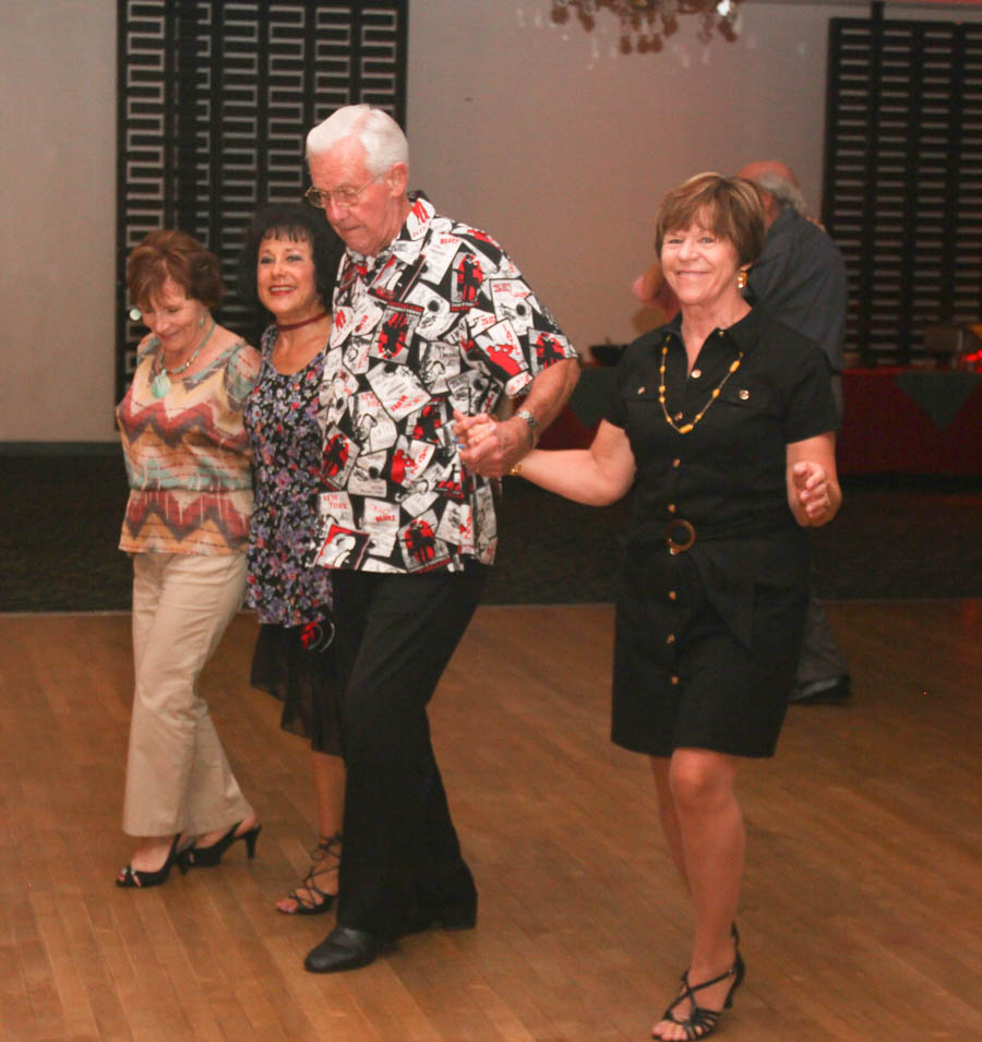 Celebrating Marianne's birthday at the Santa Ana Elks on Italian Night