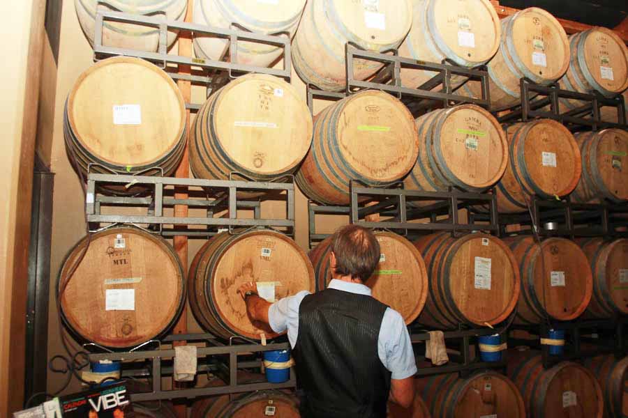 Laguna Canyon wine blending September 20th 2014