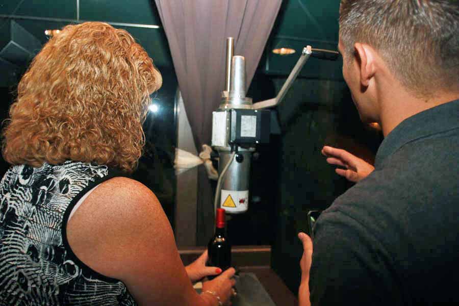 September wine blending at Laguna Canyon Winery