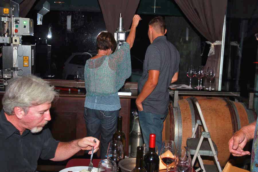 September wine blending at Laguna Canyon Winery