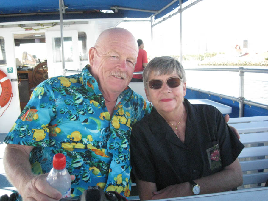 An afternoon with the Cathey's and Liles' in Long Beach Harbor