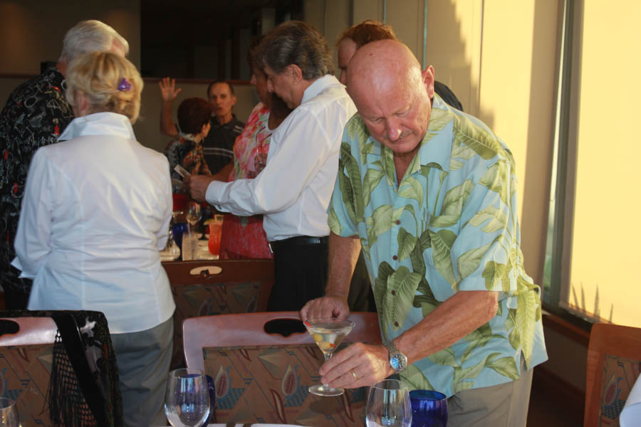 Dinner dancing at Old Ranch Country Club  October 2014