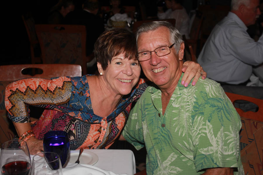 Dinner dancing at Old Ranch Country Club  October 2014