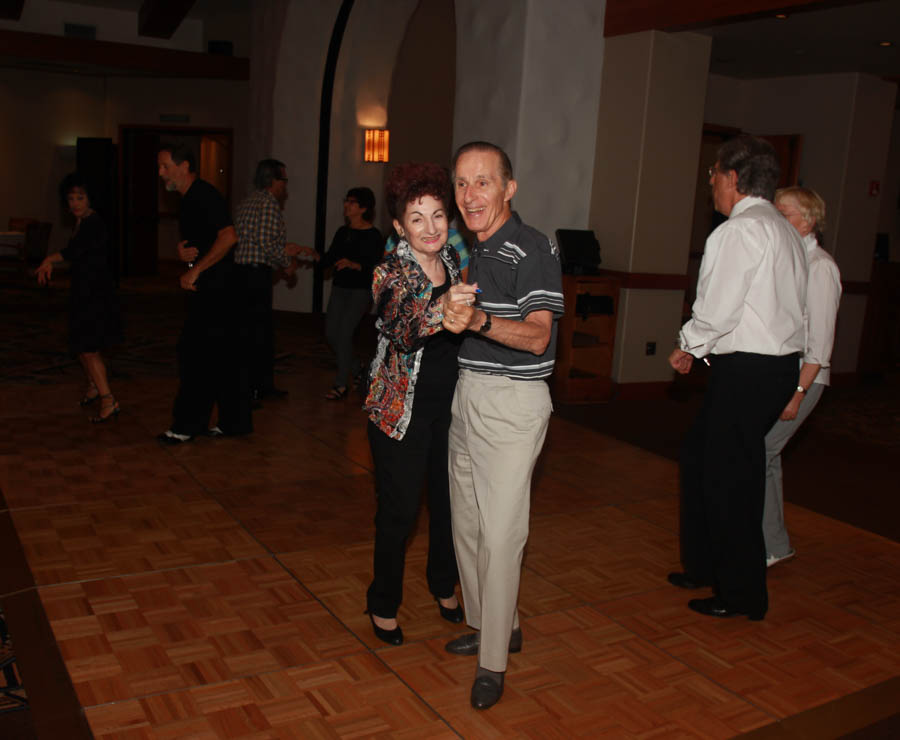 Dinner dancing at Old Ranch Country Club  October 2014