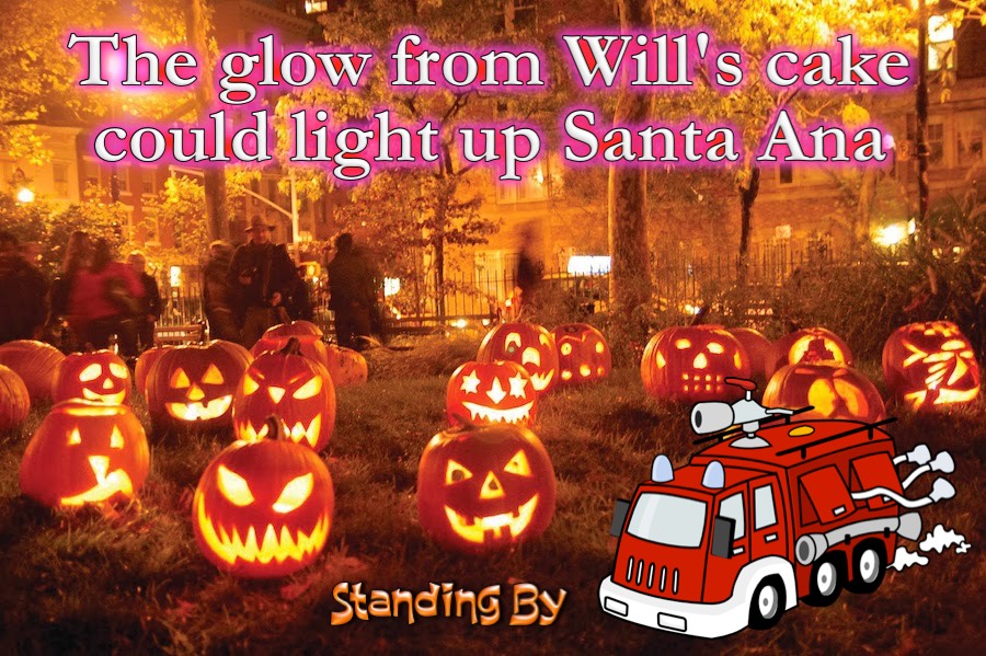 Celebrating Will's birthday at the Santa Ana Elks October 24th 2014