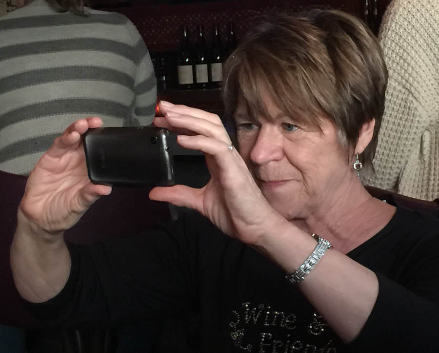Wining and dining on 3/1/2015 with the Roberts and Zaitz