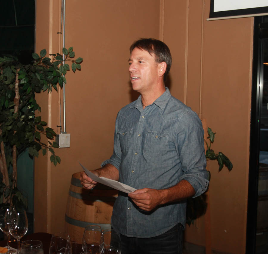 Blending wines at Laguna Canyon Winery April 18th 2015