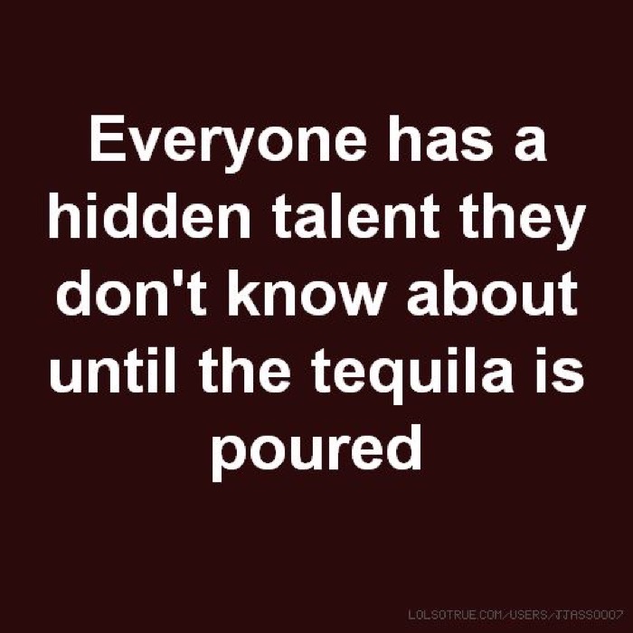 Tequila tasting with friends and family August 27th 2016