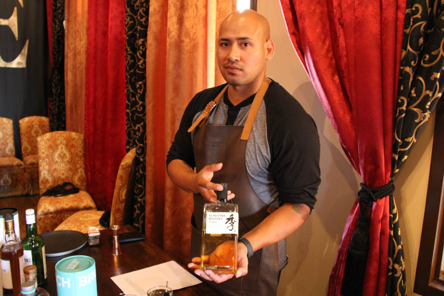 Scotch tasting at That's Amore in Sunset Beach October 2016