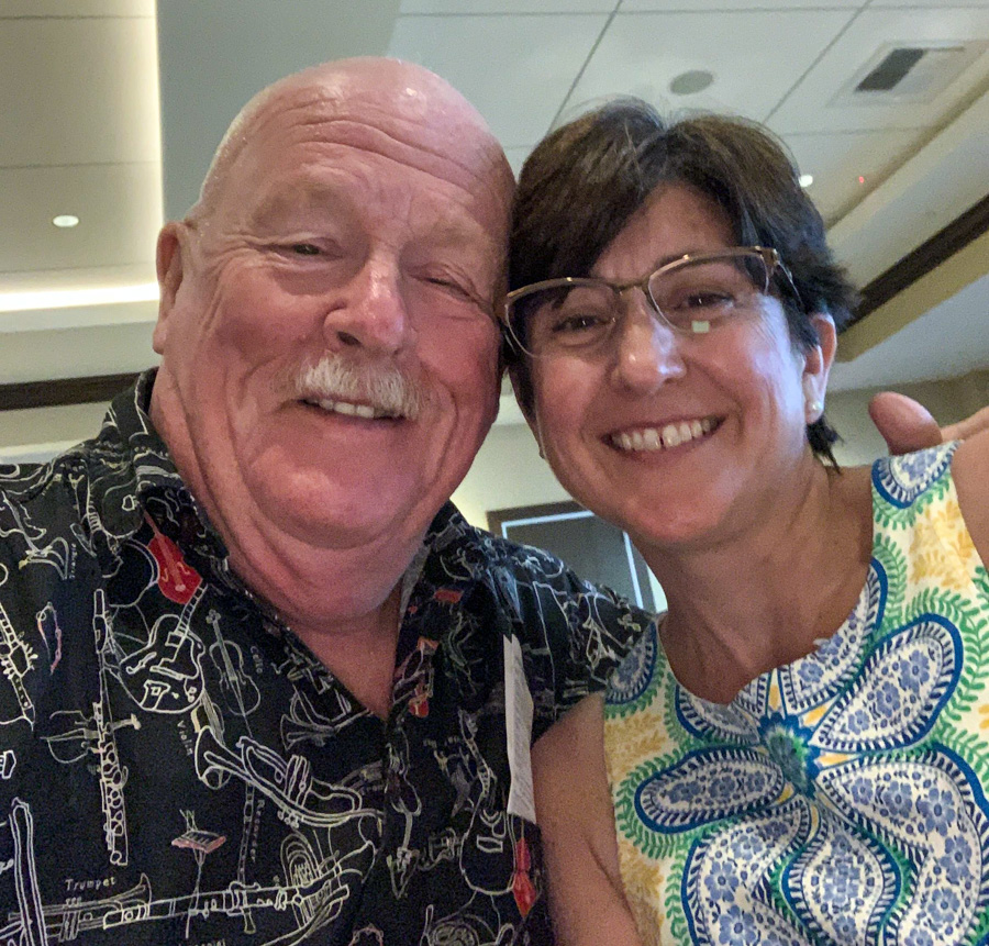 Celebrating birthdays at the Santa Ana Elks Lodge 7/28/2019