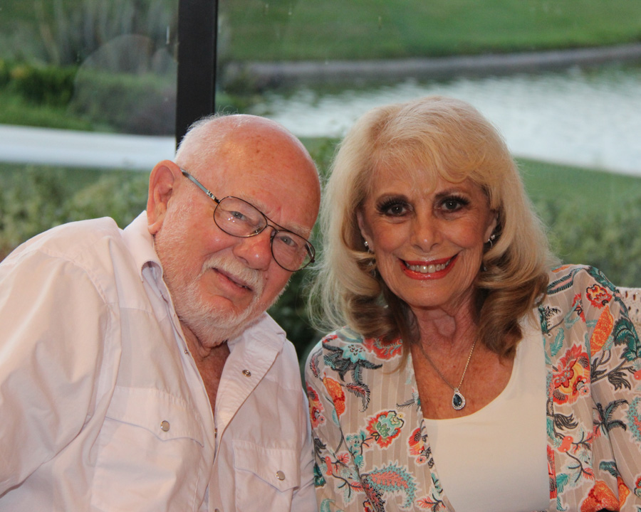 Bernie (98)and Marcia (84) celebrate thier birthdays at Old Ranch