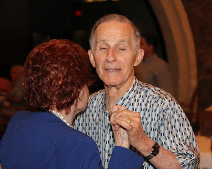 Bernie (98)and Marcia (84) celebrate thier birthdays at Old Ranch