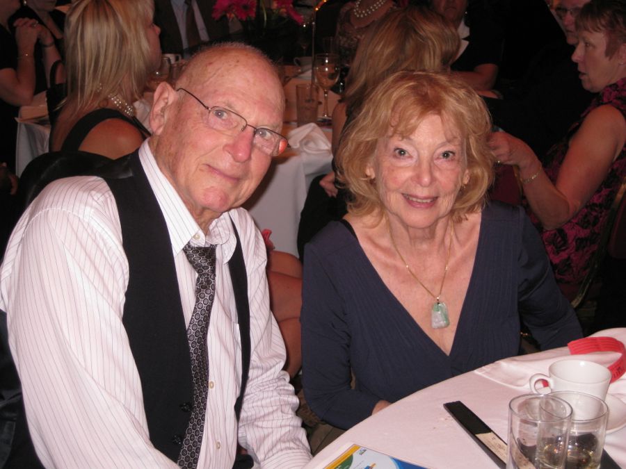 Herbie and sister at the Seniors Prom 

