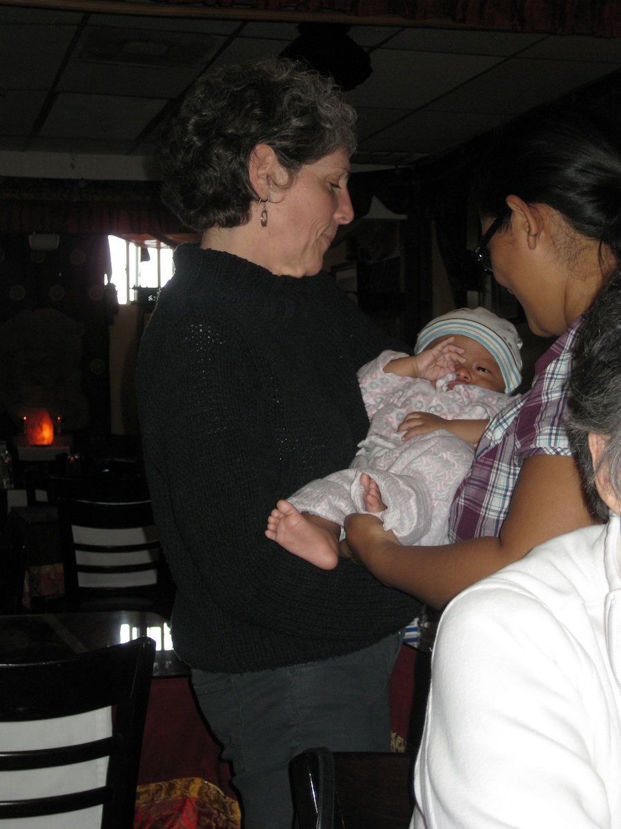 A Himalayan lunch with Herb, Irene, Elln and Bill