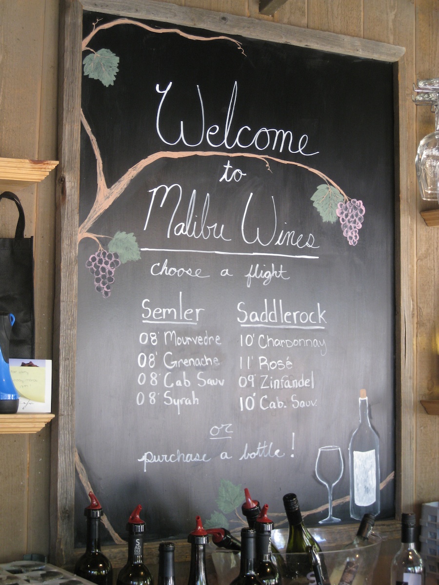 Taverna Tony and Malibu Family Wine