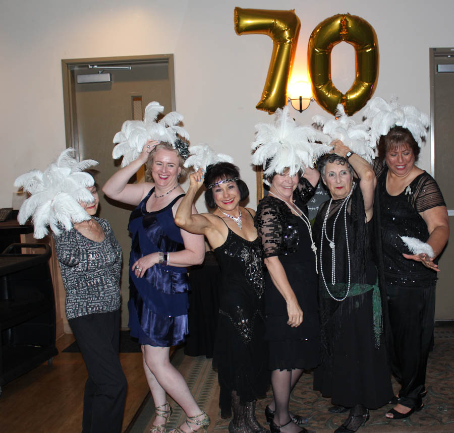 Celebrating Kathy's 70th Birthday at the Fullerton Elks April 2017