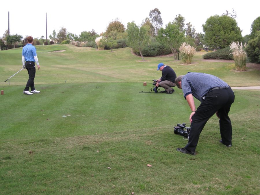 Time files at Old Ranch for a reality series dealing with golf