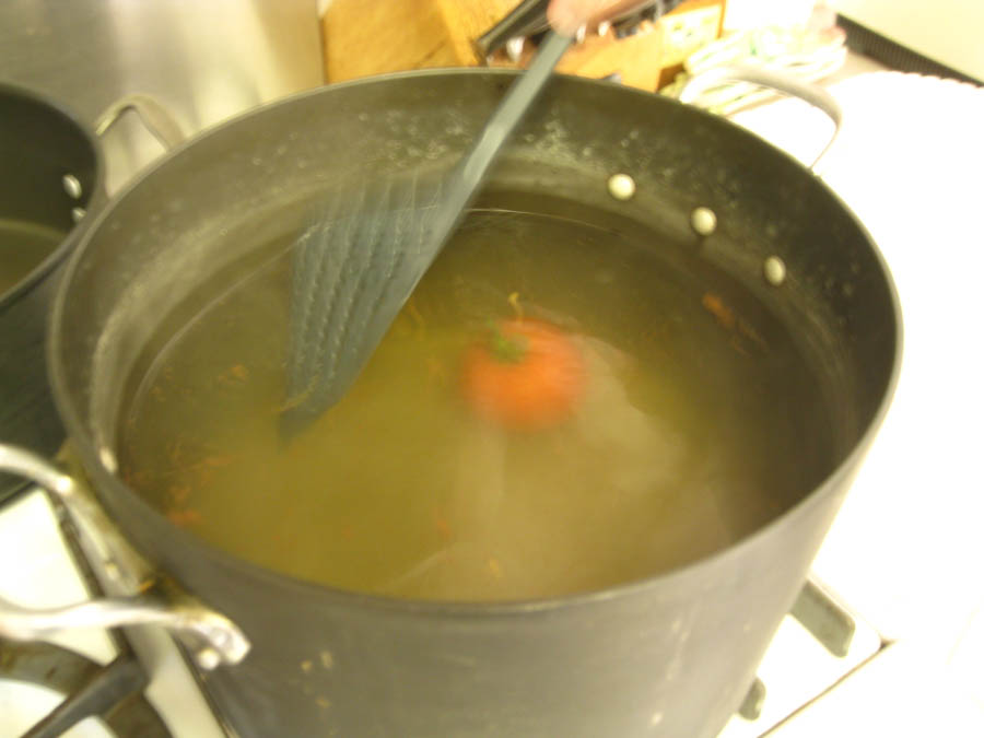 Making tomato sauce June 25th 2015