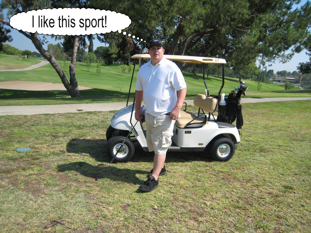 Golf At La Mirada With Jon