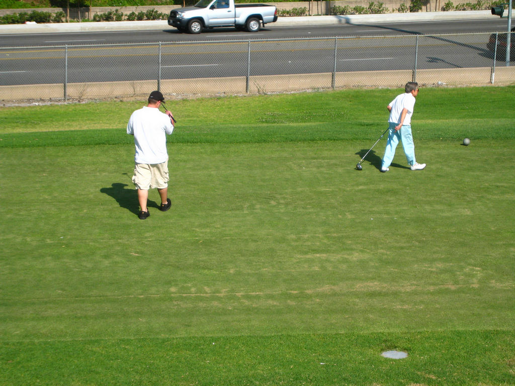 Golf At La Mirada With Jon