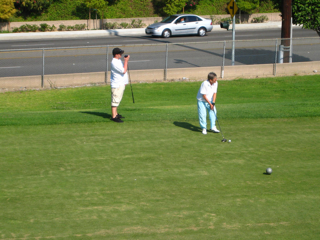 Golf At La Mirada With Jon