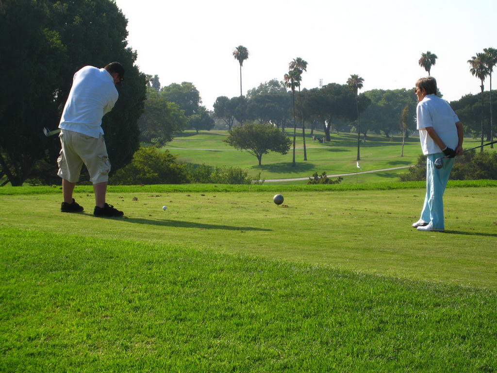 Golf At La Mirada With Jon