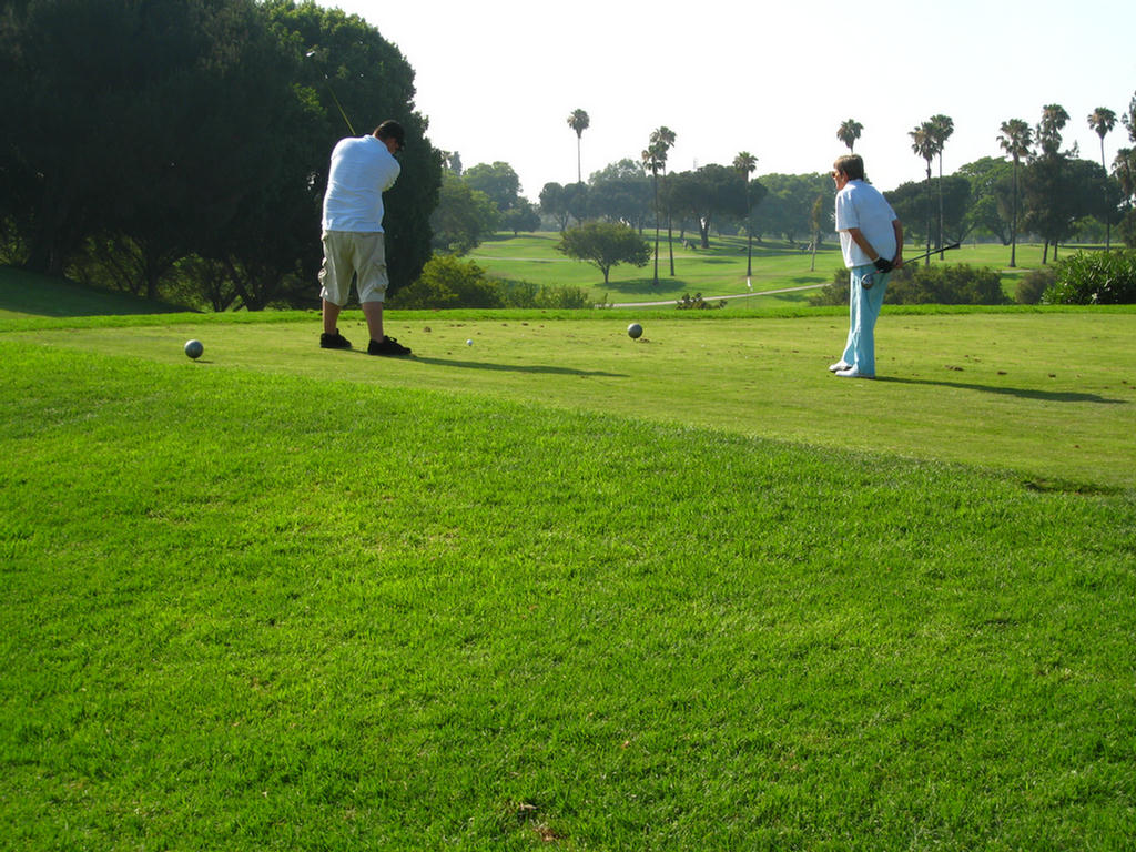 Golf At La Mirada With Jon