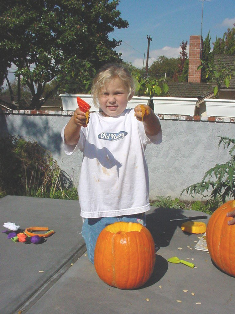 Halloween 2000 Pumpkin Carving