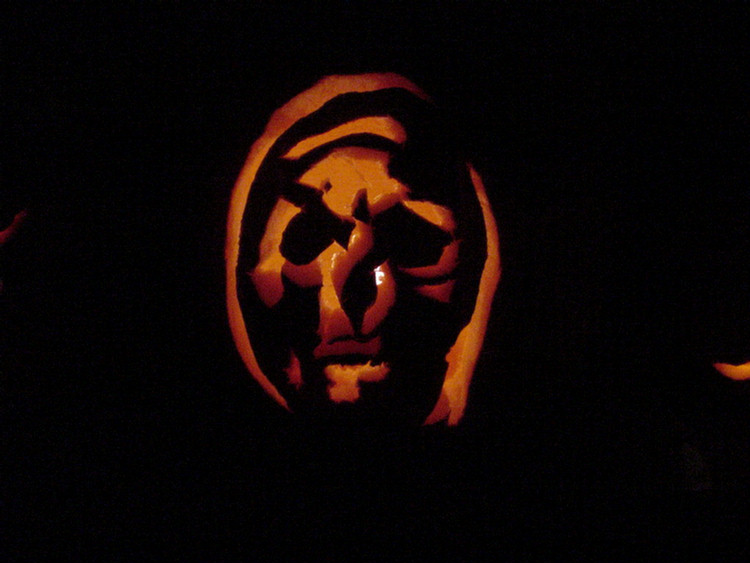 Halloween 2000 Pumpkin Carving