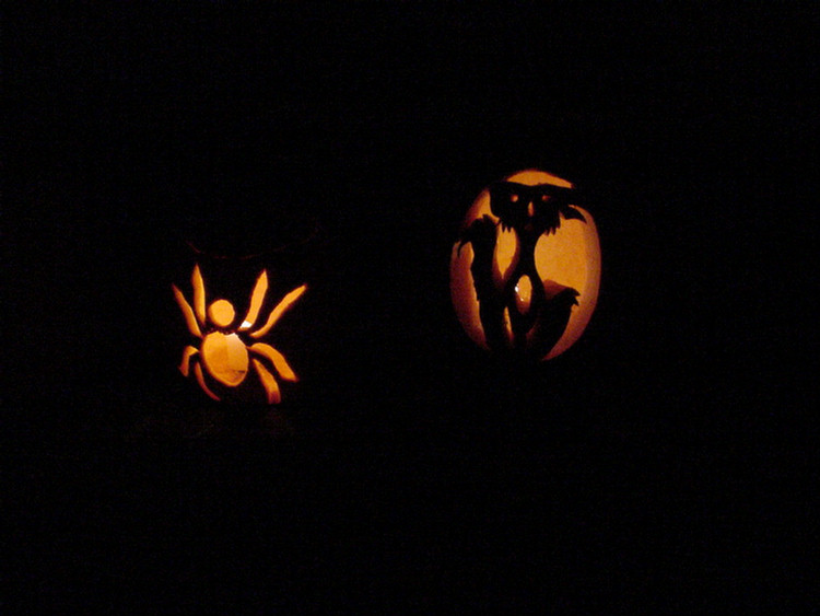 Halloween 2000 Pumpkin Carving