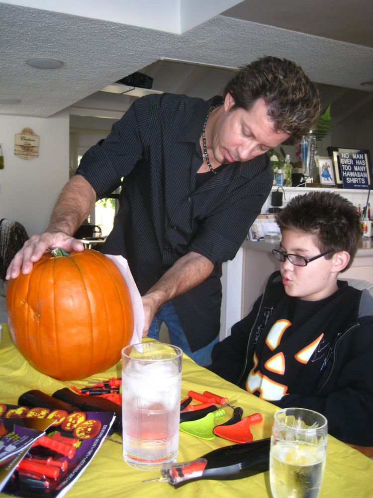 Halloween Pumpkin Carving  October 2010