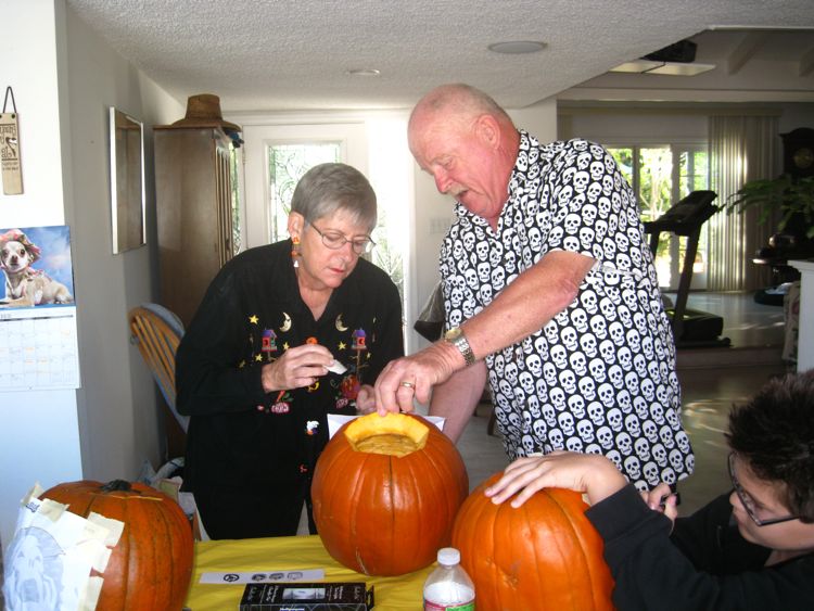 Halloween Pumpkin Carving  October 2010