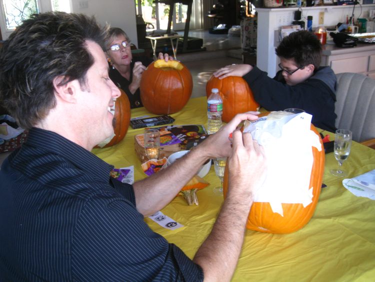 Halloween Pumpkin Carving  October 2010