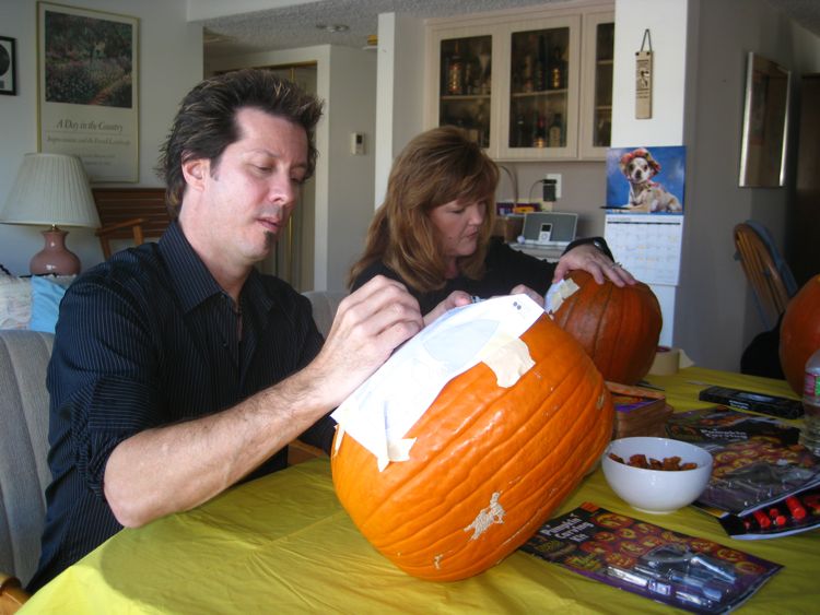 Halloween Pumpkin Carving  October 2010