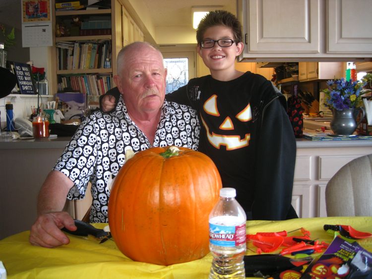 Halloween Pumpkin Carving  October 2010