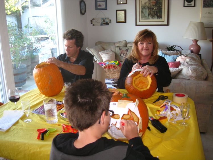 Halloween Pumpkin Carving  October 2010